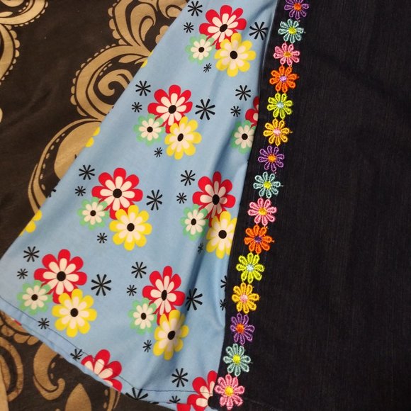 1003 jeaniemade Size 15 LEI Brand Bell-Bottoms - Picture 2 of 4